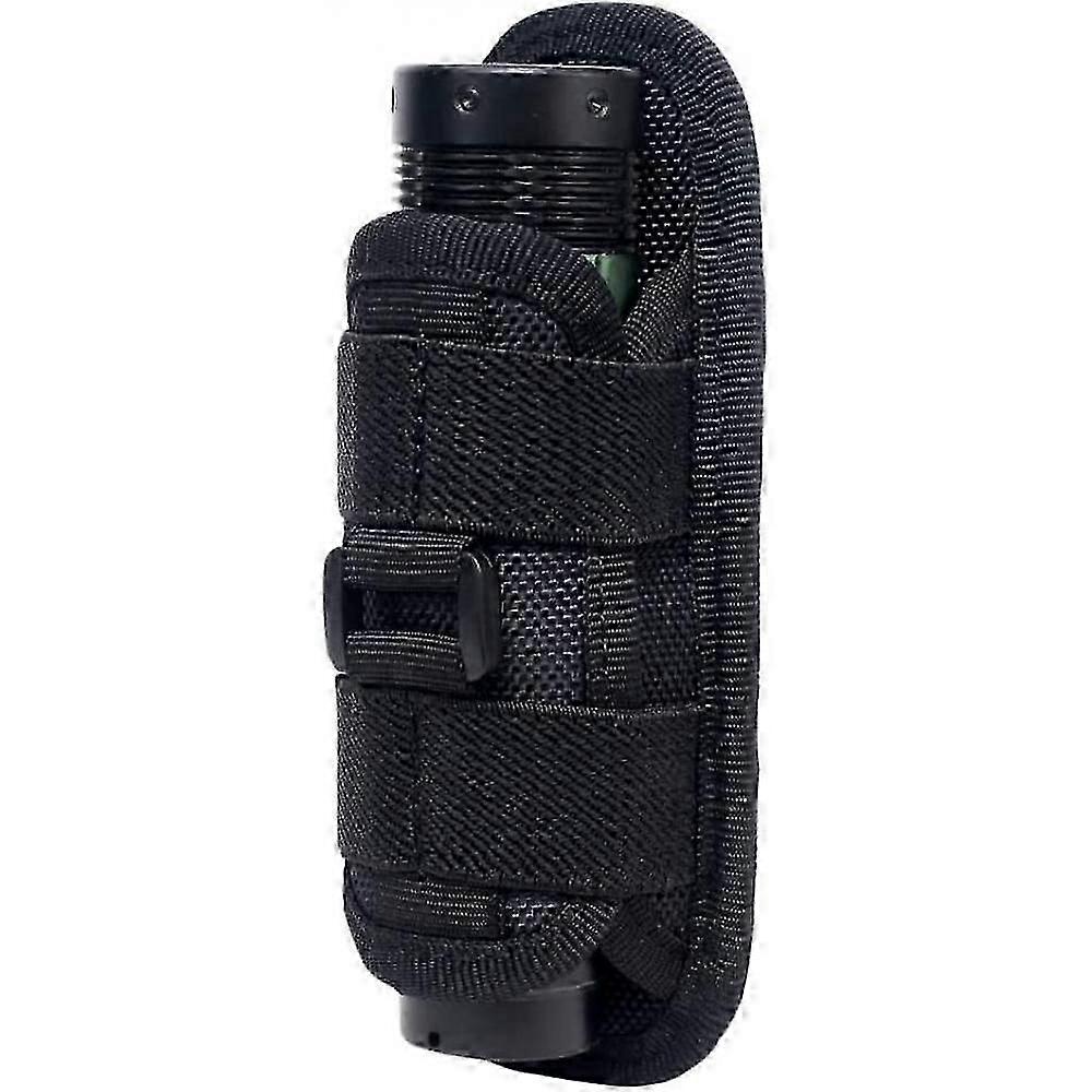 Tactical 360 Degree Rotating Flashlight Holster Torch Holster Belt Pouch Portable Torch Holder Hunting Lighting Accessories, Torch Holster CDC