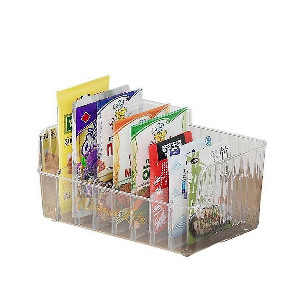Adjustable Spice Seasoning Storage Box Plastic Spice Bag Storage Box for Home