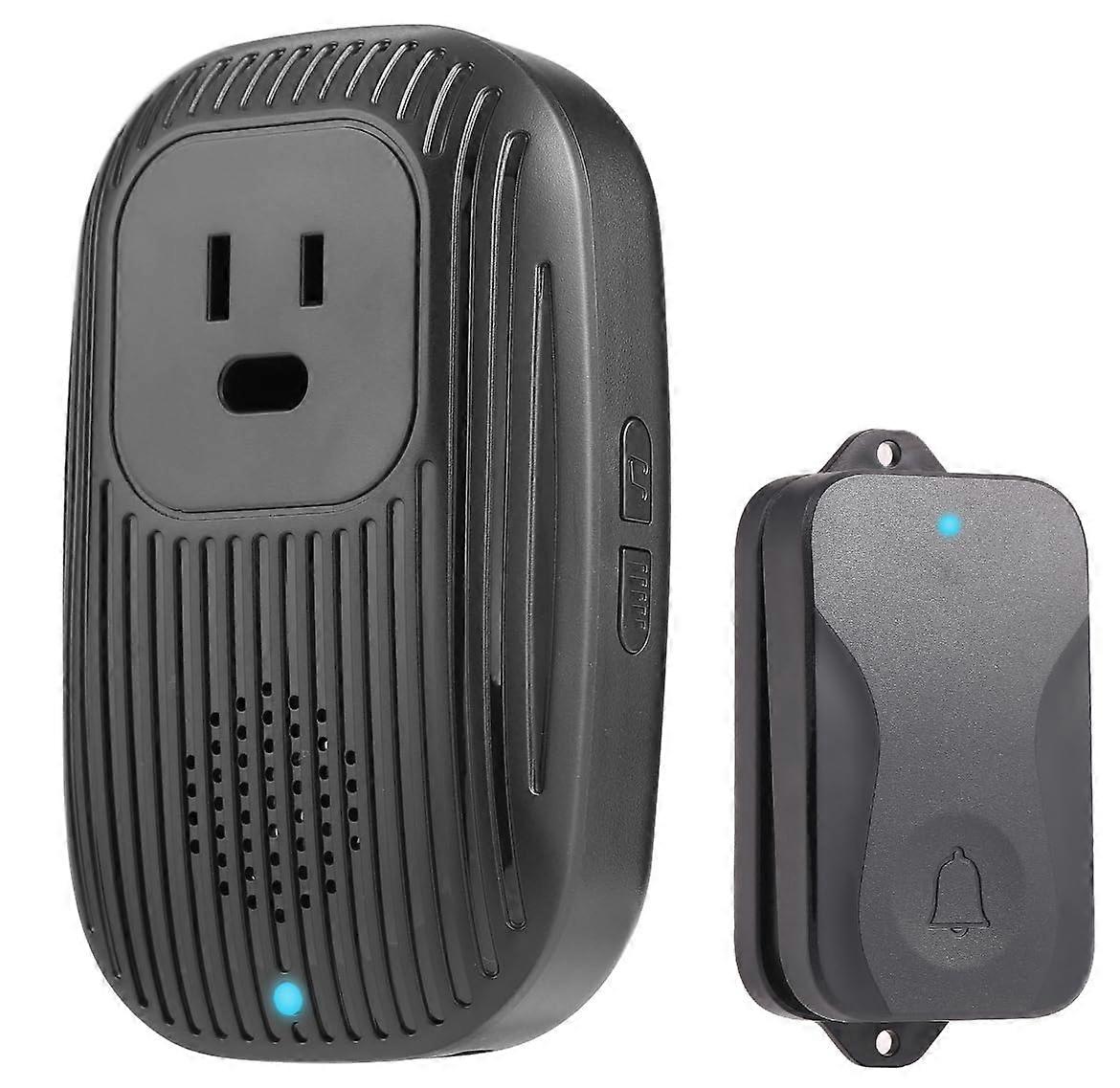 Wireless Self-Powered Dustproof Doorbell for Home and Classroom with Adjustable Volume and Long-Range Signal