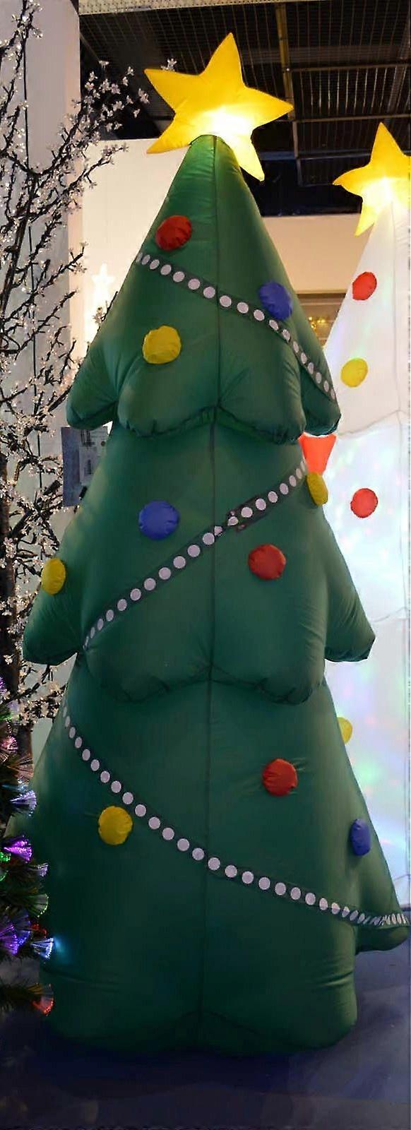 2.4M Premier Inflatable Christmas Tree With Star Decoration
