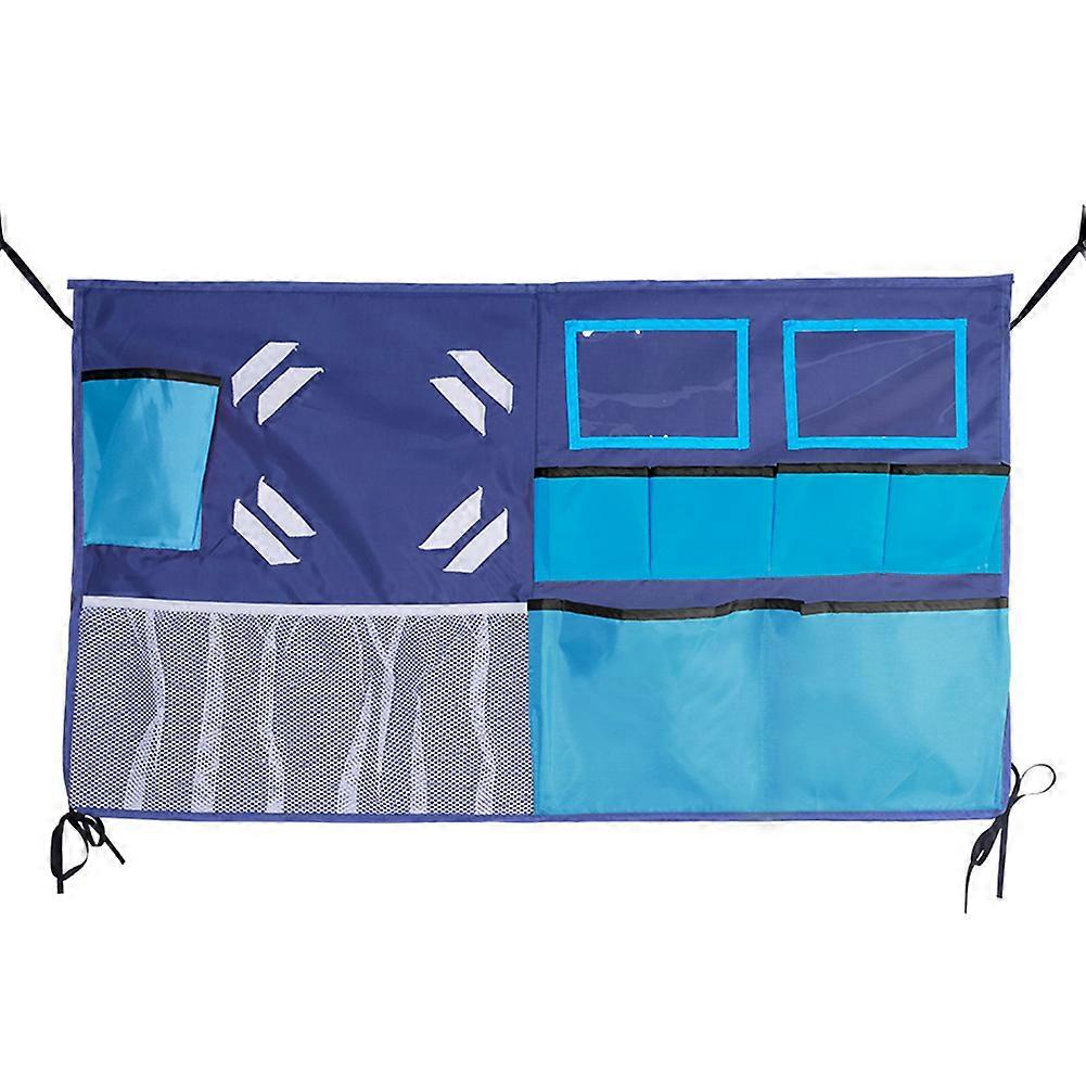 Dormitory Bedside Hanging Bag Oxford Cloth Storage Organizer, Multi-Function Bedroom Organizer, Compact Size