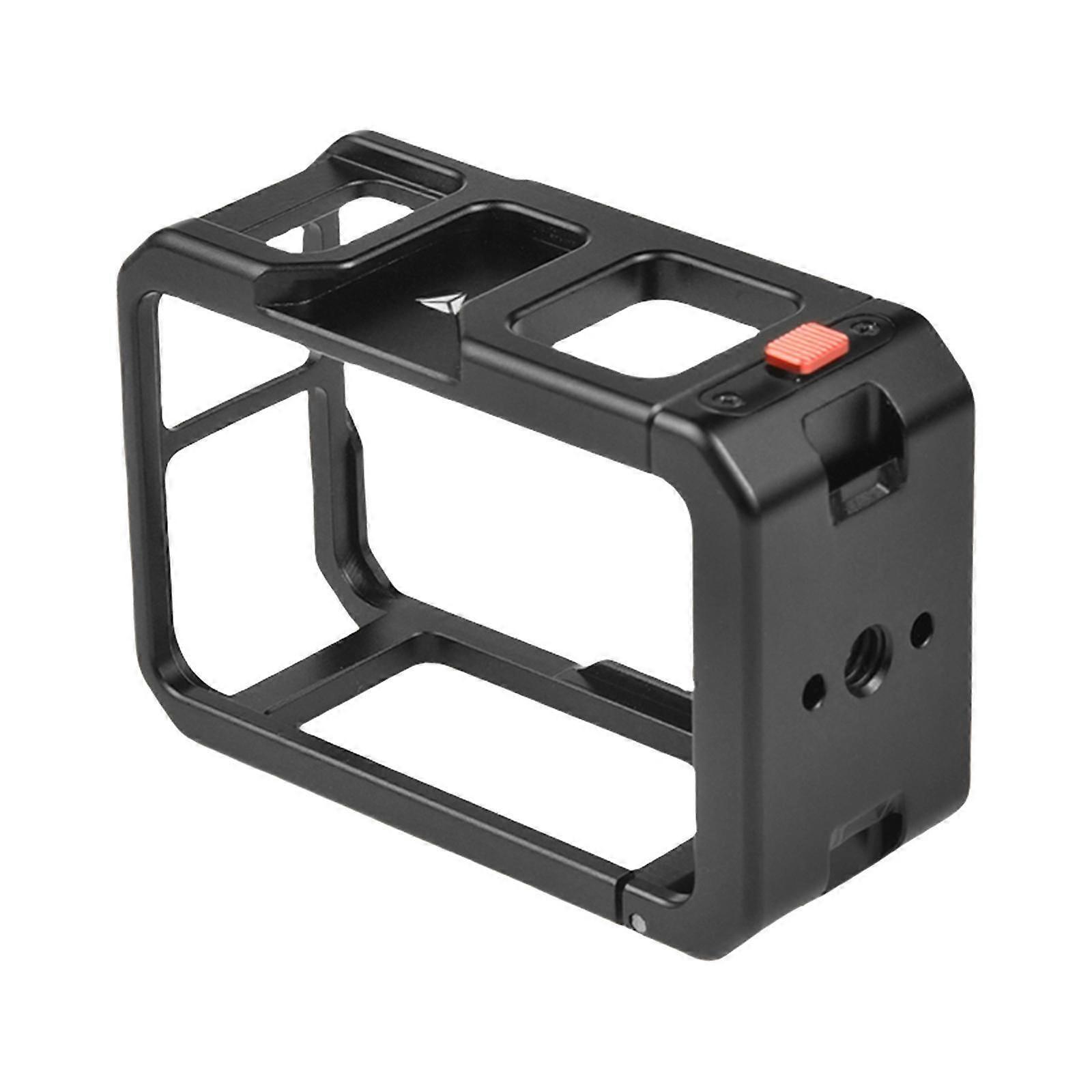 Action Camera Case Professional Aluminium Housing Shell for Osmo Action 5Pro Black