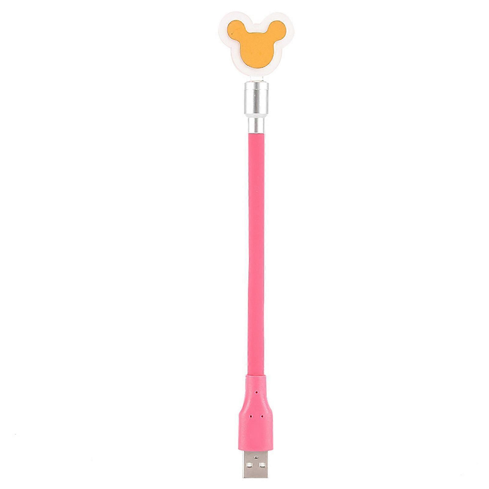 Cartoon Style Flexible Bright USB Table Light Mini LED Desk Lamp For Laptop And Desktop PC USB Powered