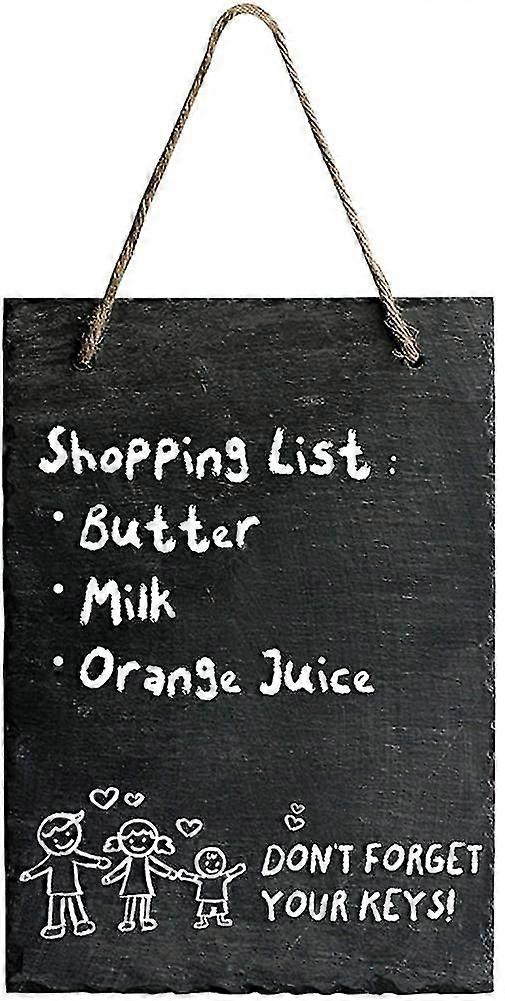Tableau noir, tableau noir pour notes de cuisine, tableau noir mural en ardoise