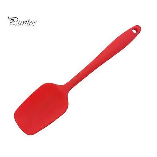Silicone Baking Spatula Desserts Non-Slip Handle Cream Stirring Utensil Cake Cream Stirrer Easy-to-clean Pastry Tool