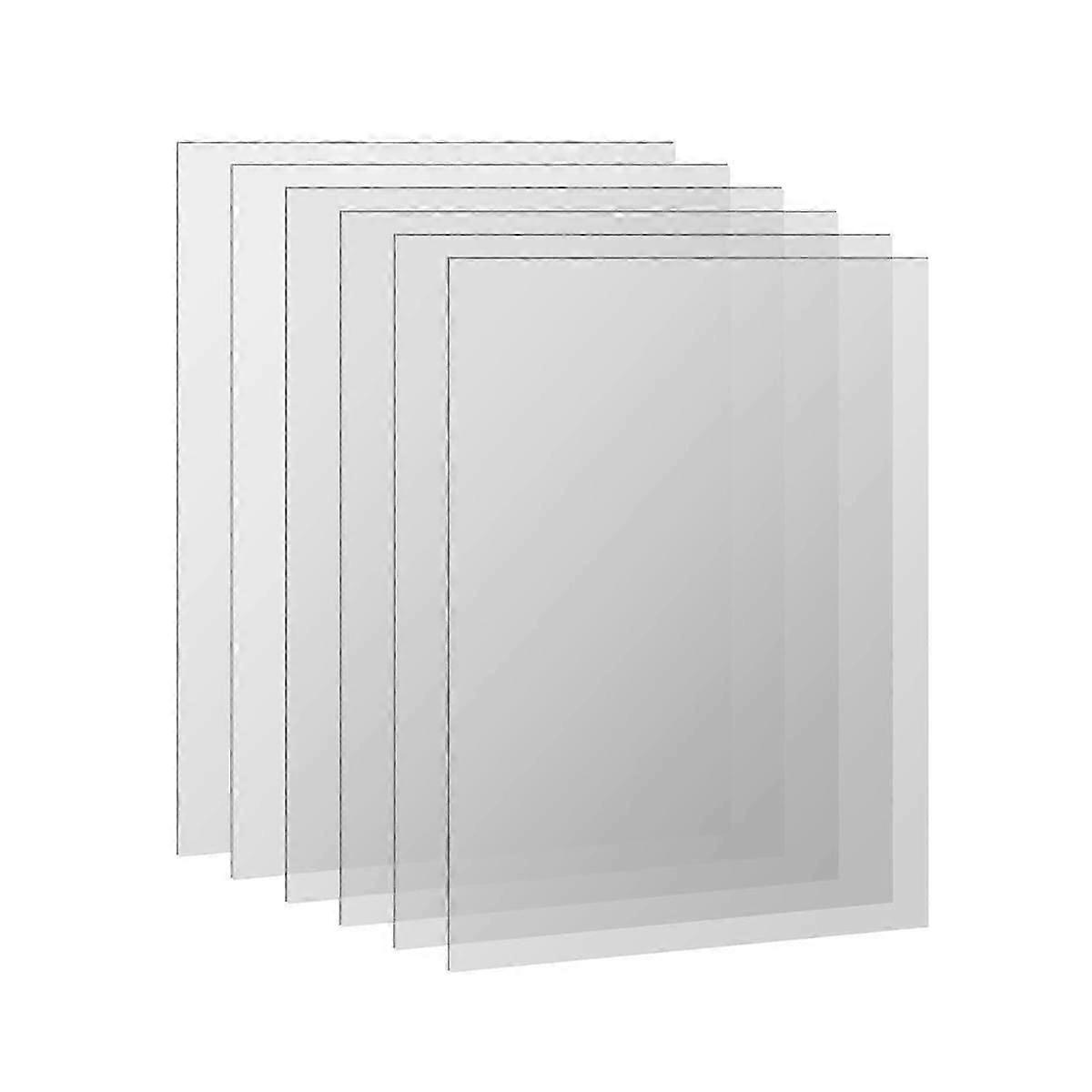 6 قطع FEP فيلم 260X200X0.15mm متوافق مع ANYCUBIC الفوتون M3 / M3 زائد / مونو X، ELEGOO زحل / زحل S / 4K LCD طابعة ثلاثية الأبعاد