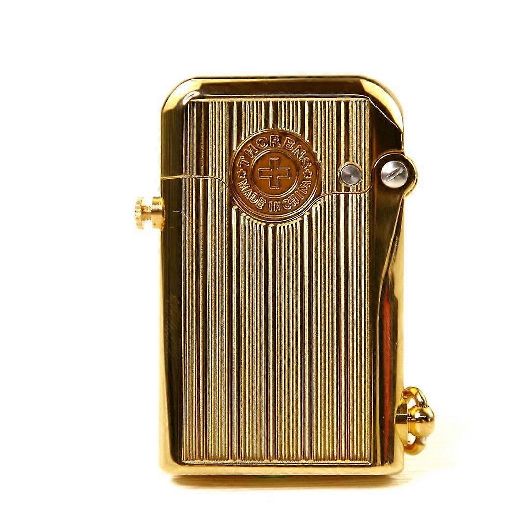 Torrance Classic Automatic Ejection Lighter Single Hook Pure Copper Shell Hand-Made Kerosene Collection Kinder