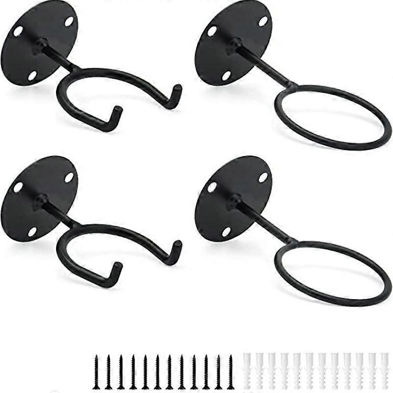 4pcs Wall Mounted Baseball Storage Rack Golf Baseball Storage Rack Display Rack For Storage_Special Gift