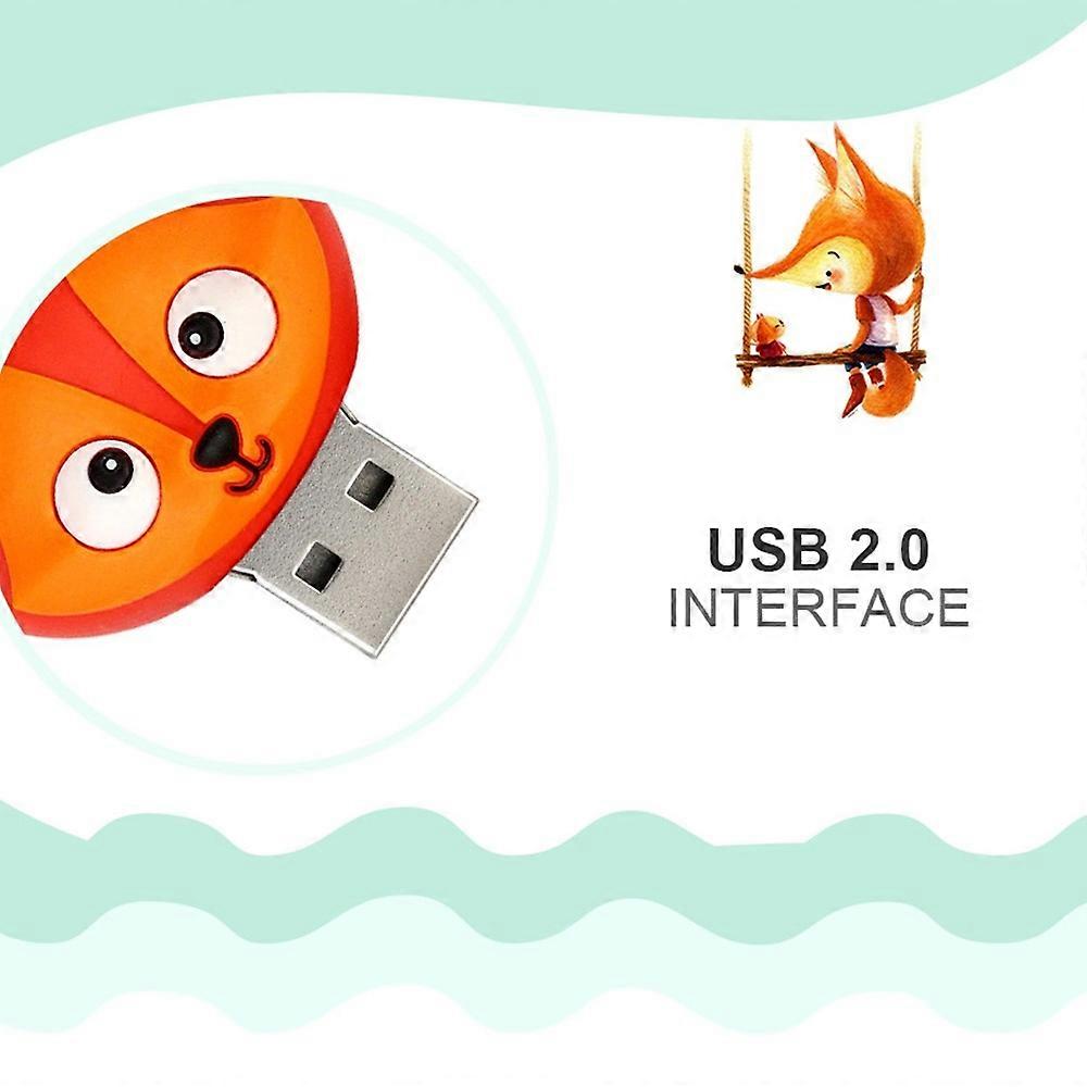 MicroDrive 16GB USB 2.0 δημιουργικός χαριτωμένος δίσκος U κουκουβάγιας