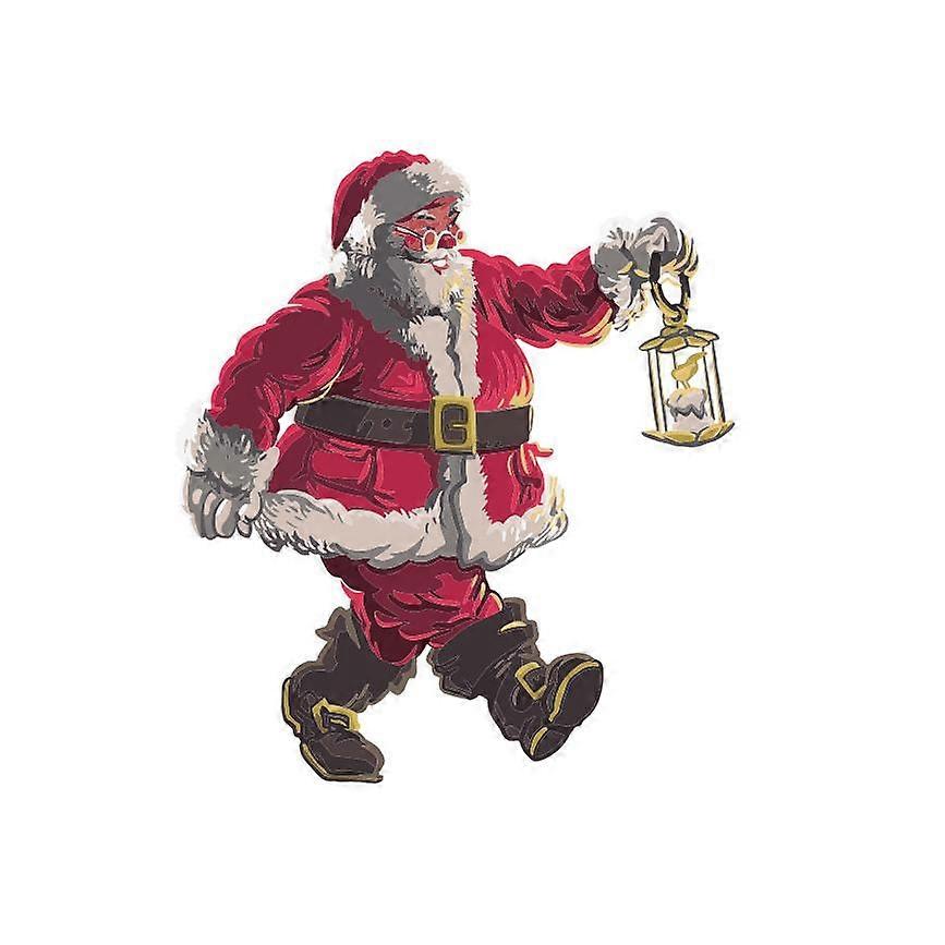 Iron-on patch The Walking Santa