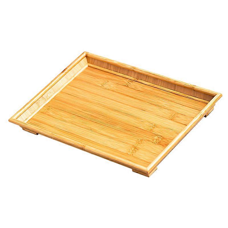Original Bamboo Rectangular Tea Tray Chinese Tea Serving Tray Teaboard Home Decor for Tea Ceremony