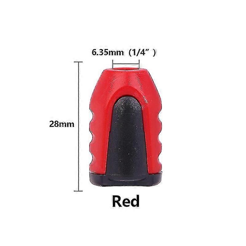 Xcan Screwdriver Bit 1/4'' Shank Magnetic Ring Screw Driver Plastic 2 In 1 Strong Magnetizer Demagnetizer For Electric Screw Bit