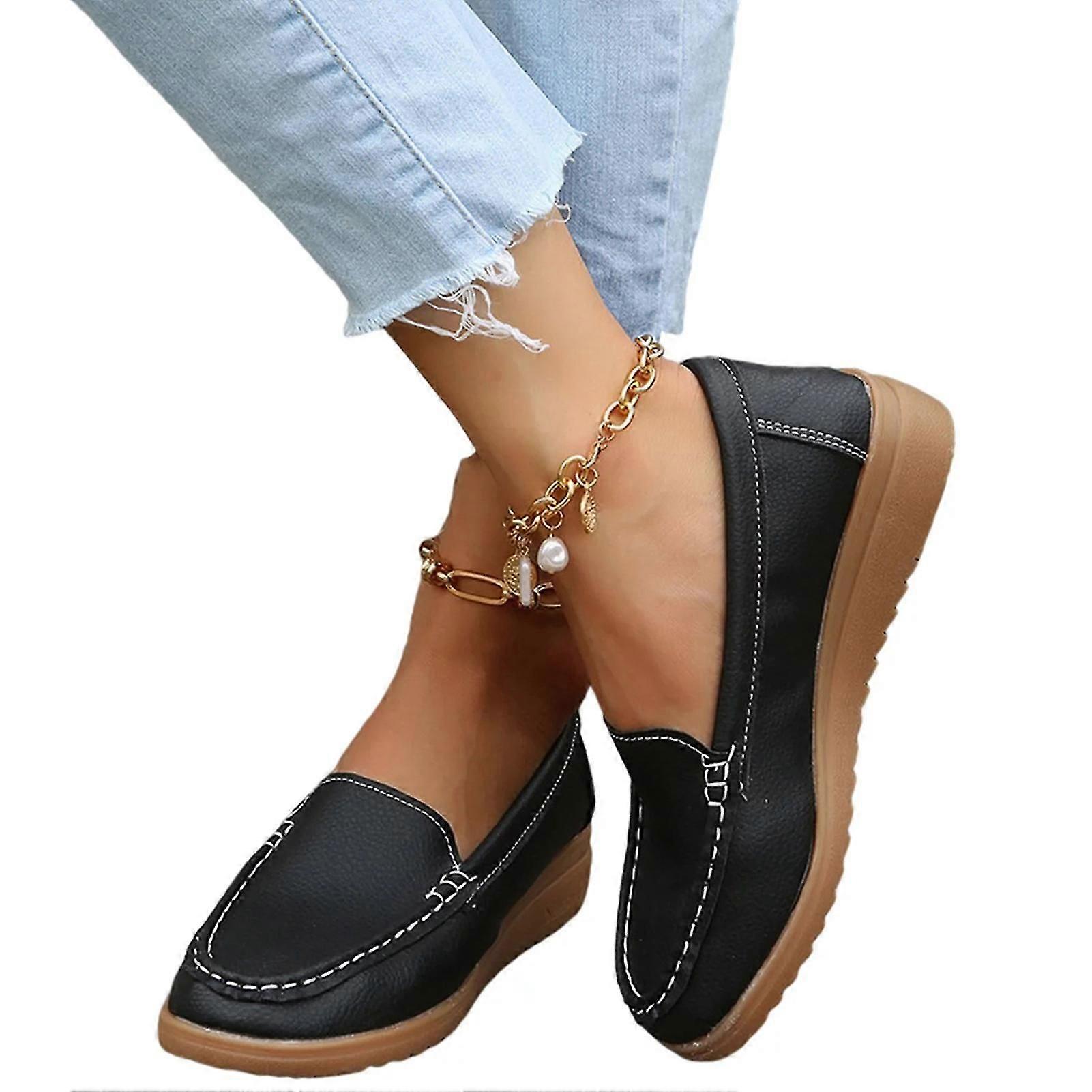 Pentru femei Vară Vârf rotund Pantofi plati Casual Low Top Conducere Pantofi de mers pe jos