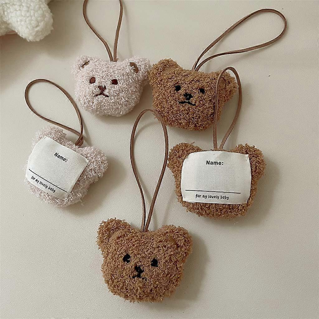 Produktbild von Plüsch-Taschenanhänger, Schlüsselanhänger Bär - Tragbares Geldbörsenzubehör Bären-Plüschanhänger - Rucksack-Charm, Schlüsselanhänger-Accessoires-Charm, Lustiger Taschenanhänger Für -Geburtstagsparty-G