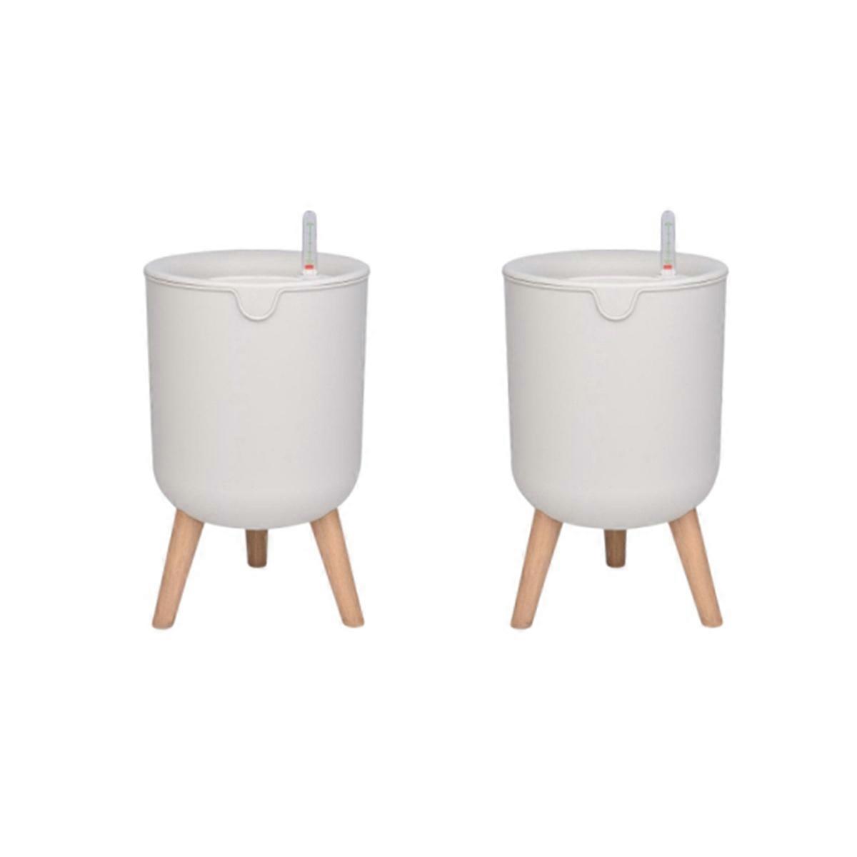 Automatic Self-Watering Flower Pot with Water Level