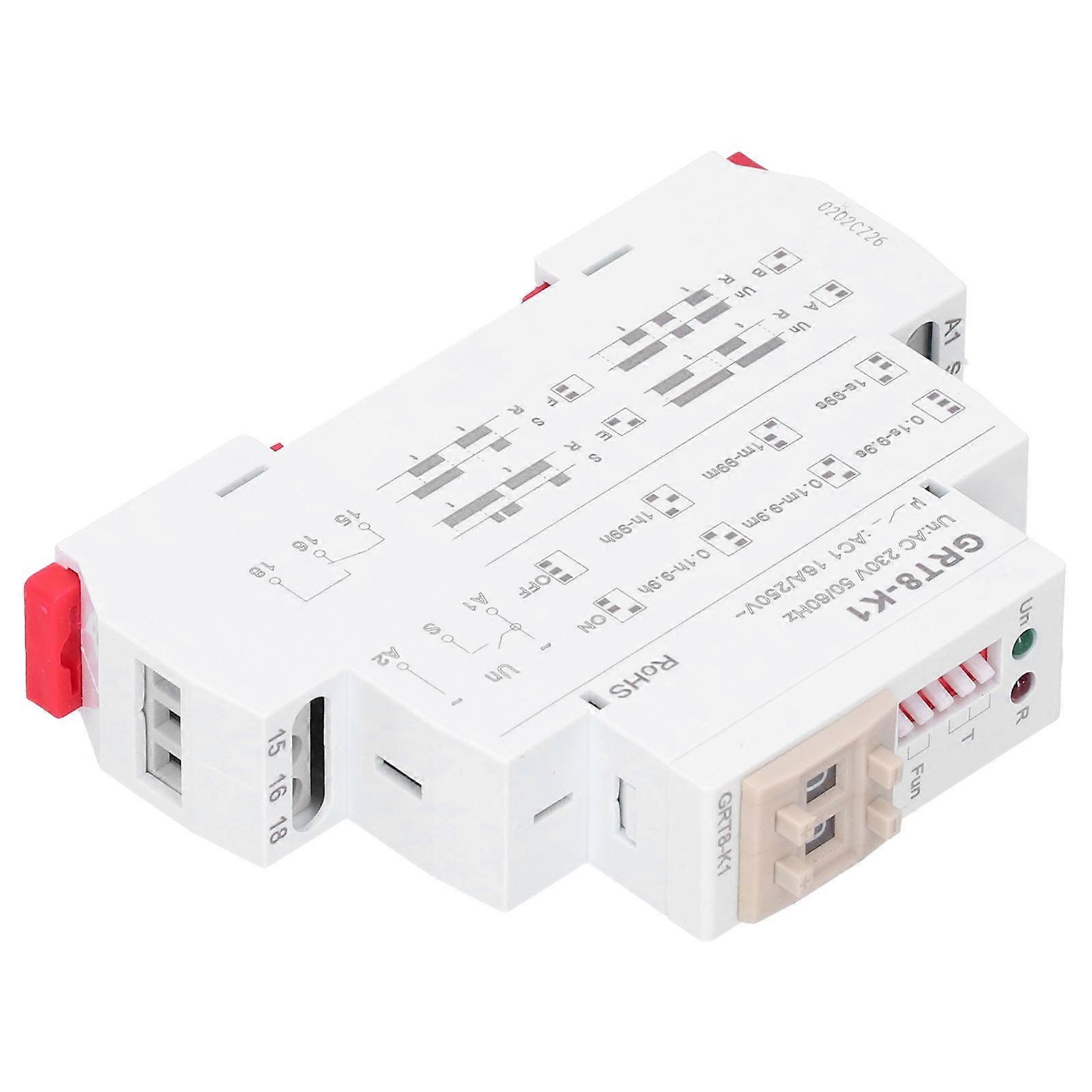 Time Relay Digital Electronic Controller with Delay Modes GRT8‑K1 AC 50/60HZ