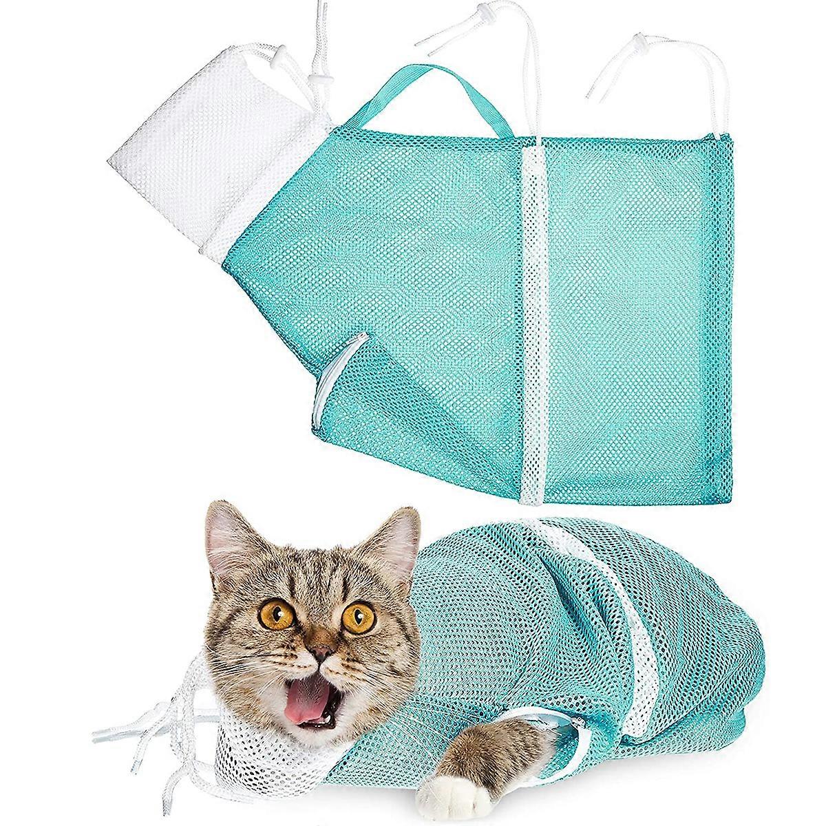 Revolutionize Your Grooming Routine, Breathable Cat Net Bag For Unmatched Pet Comfort, Bite And Scratch Resistant, Ideal For A Wide Range Of