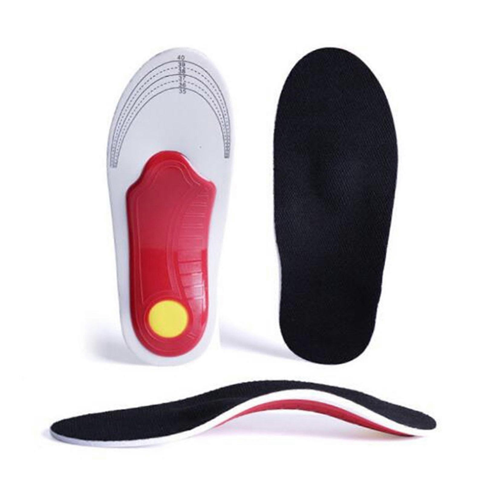 Foot Corrective Insoles Cuttable Relieve Fatigue Memory Foam Soft EVA Arch Supports Orthotics Inserts S 