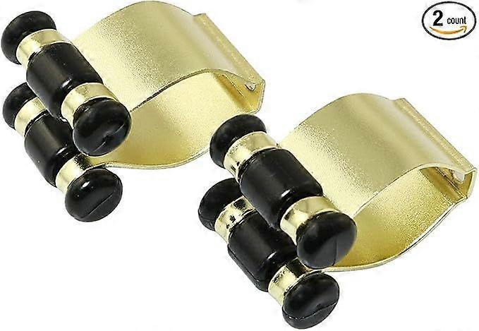 2pcs Metal Cue Holder Cue Racks Snooker Game Tool Accessories Durable Billiards Cue Locating Clip Holder for Pool