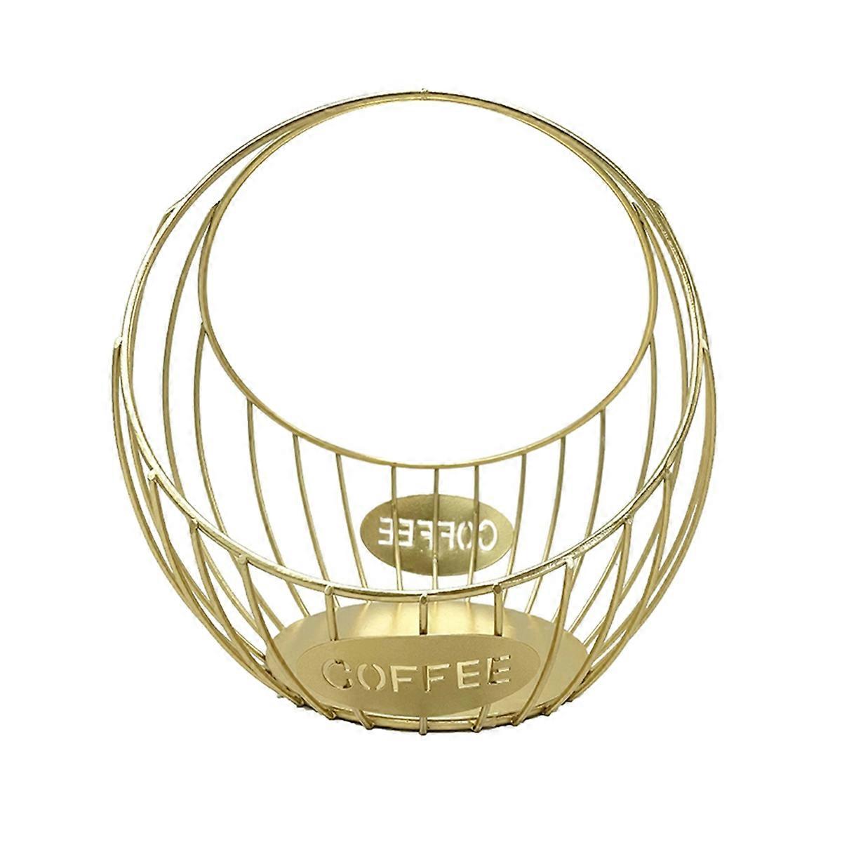 Cups Holder, Coffee Cup Basket for Home or Office Kitchen Counter-B