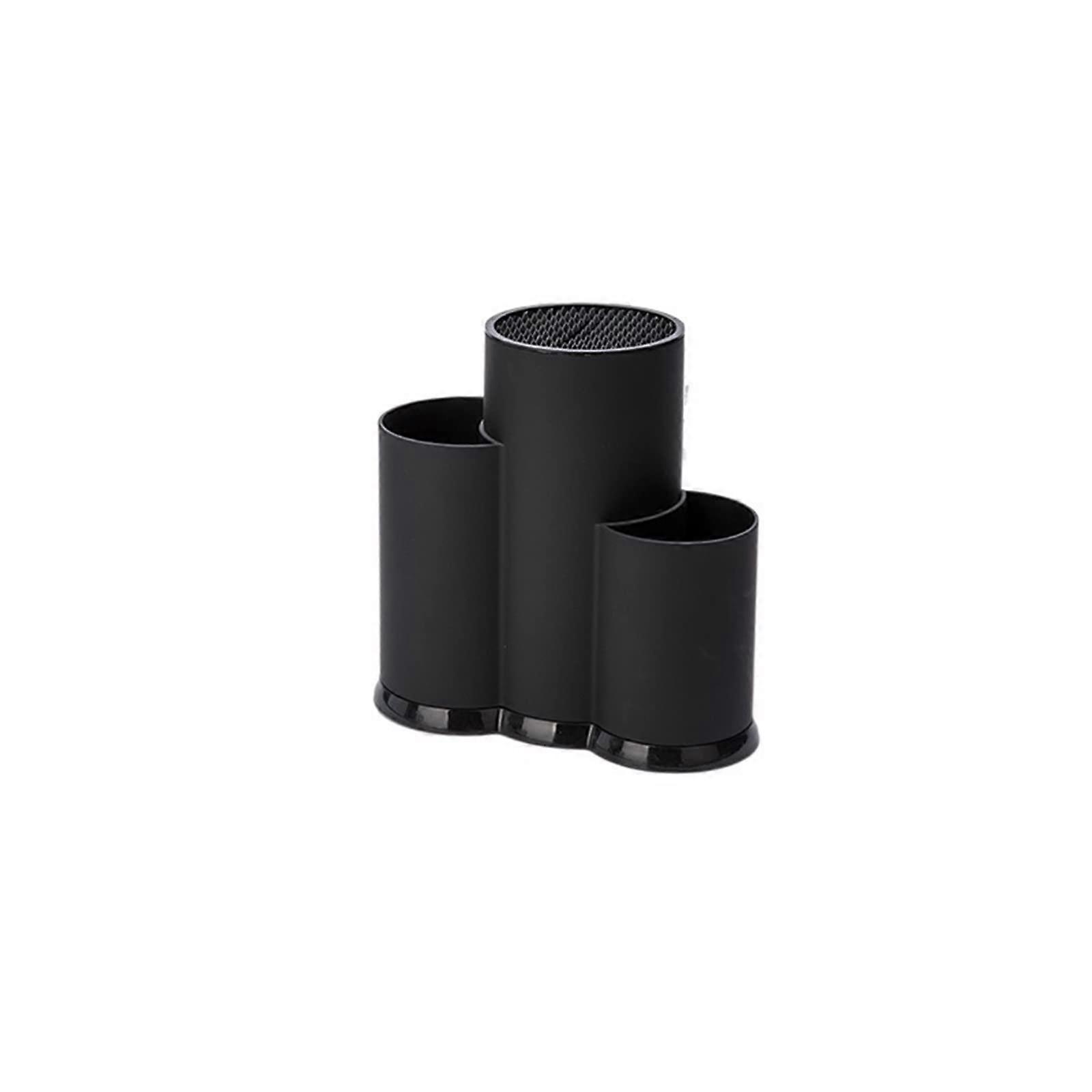 Utensil Caddy Multifunctional Tableware Rack For Kitchen Storage Chopsticks Cage Pen Holder Black