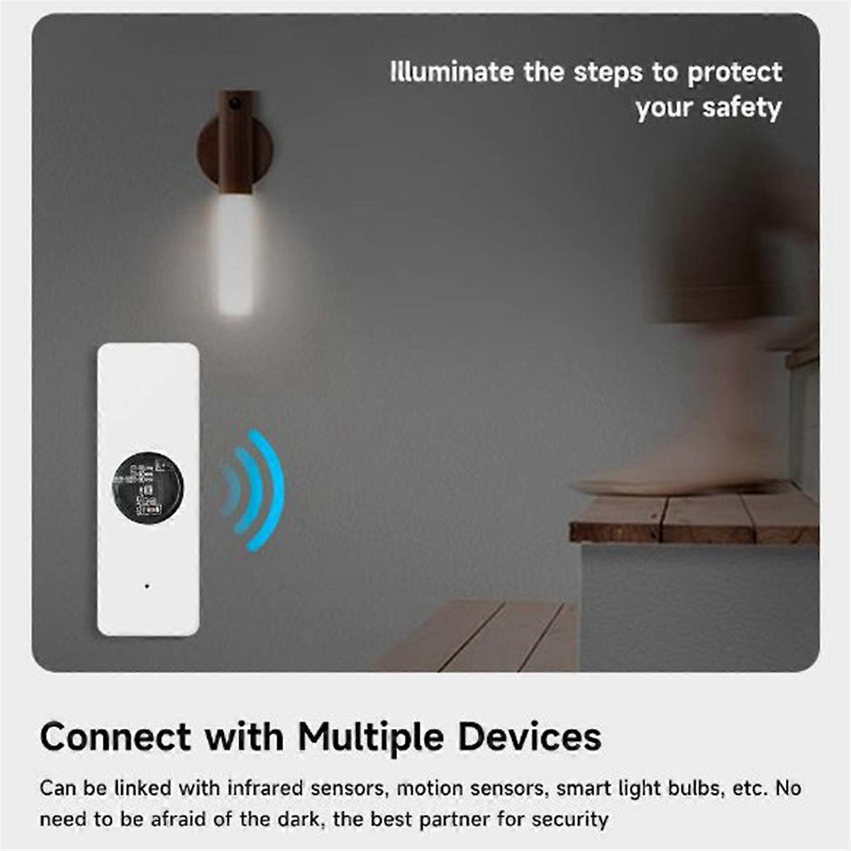 Tuya ZigBee Light Sensor Luminance Sensor Beam Sensor Real-Time Luminance Detection Smart Home Autom