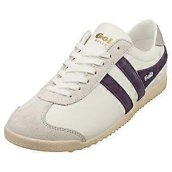 Gola Bullet Pure Womens Casual Trainers in White Plum