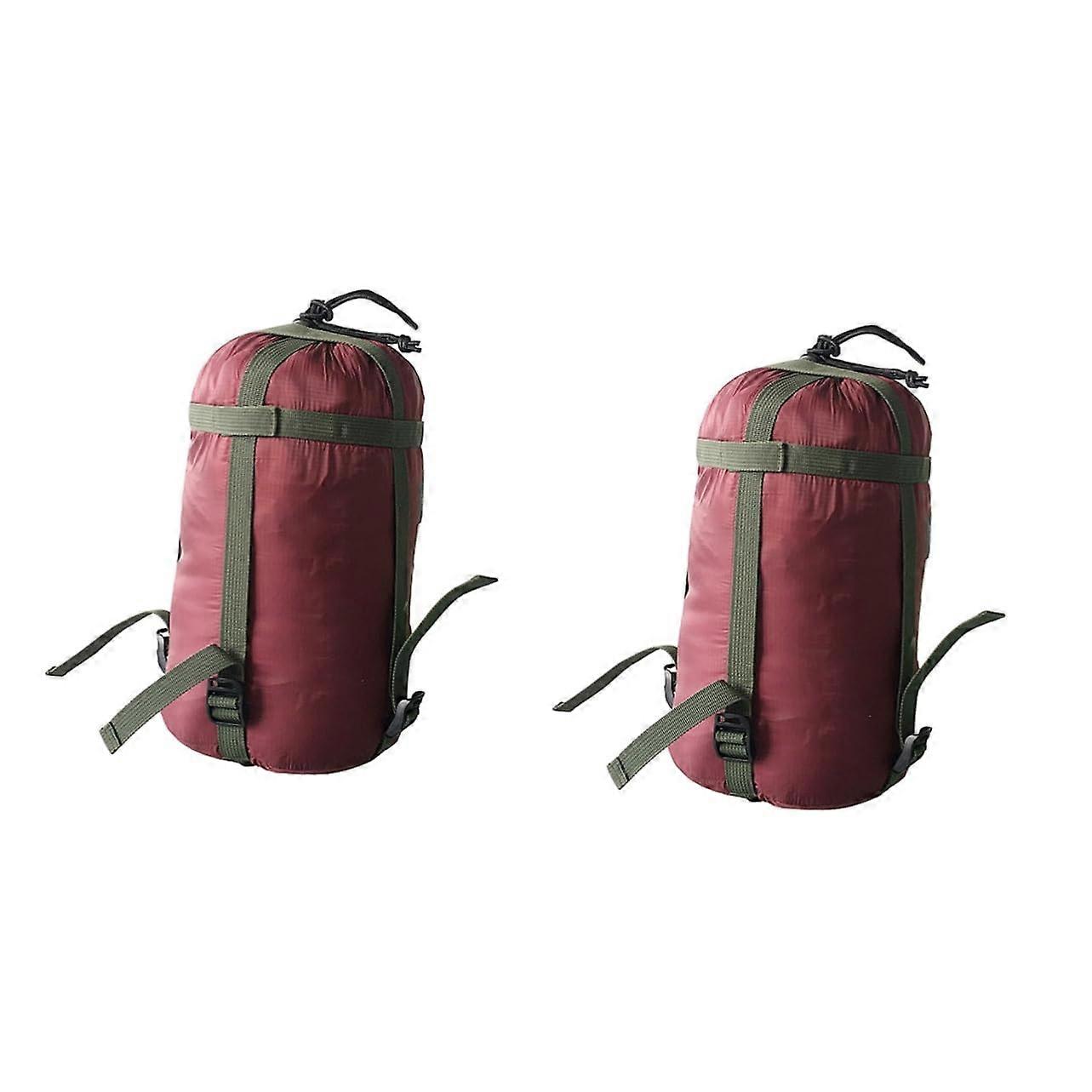 Pcs Fleece Sleeping Bag Compression Sack Sleep Bag Stuff Sack Camping Pad Storage for Adults Hiking