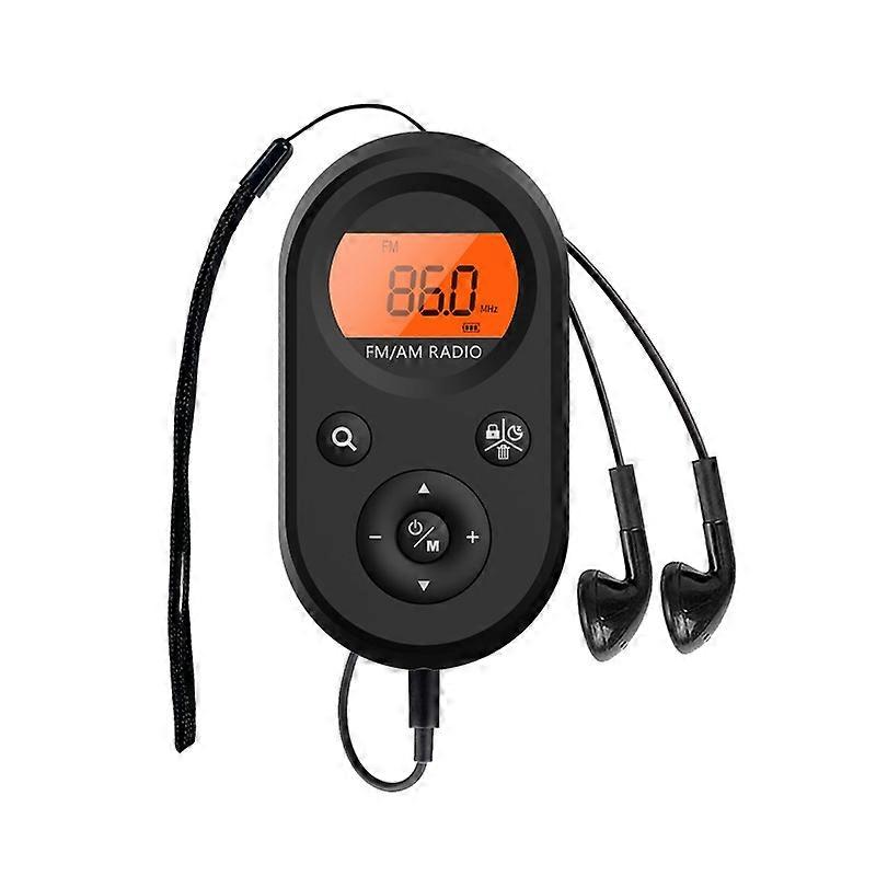 M01 Mini Portable Rechargeable FM / AM Radio With Backlight