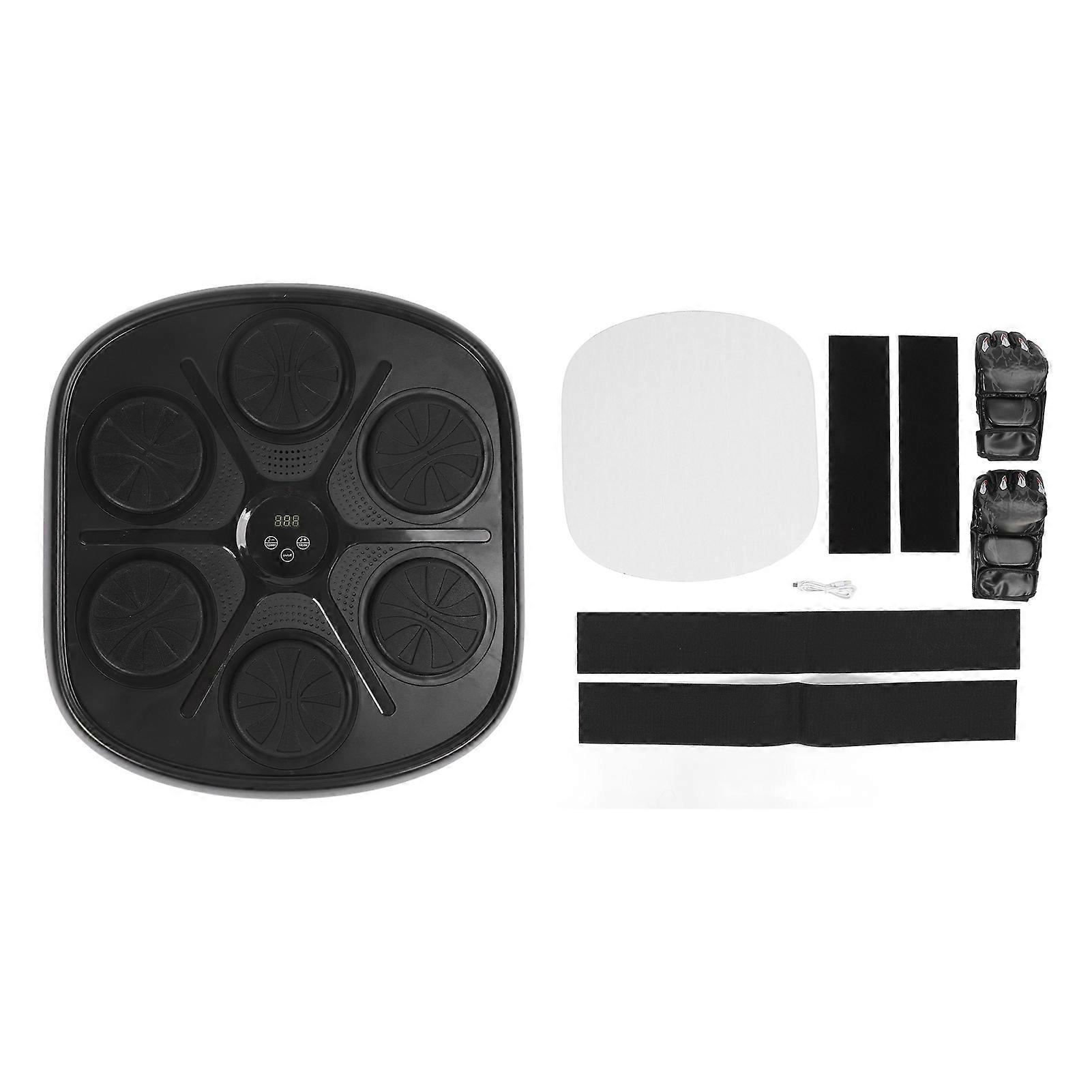 Smart Music Punching Target Improve Cardiorespiratory Fitness Interactive Digital Musical Boxing Machine for Home Indoor