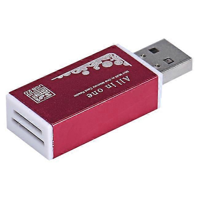 USB 2.0 all-in-one multifunction memory card reader