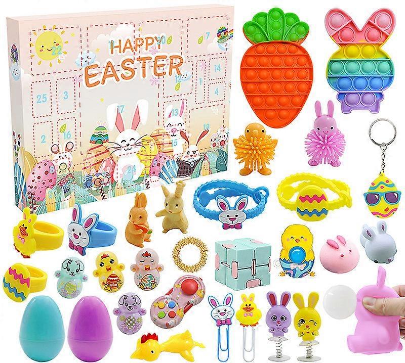 Easter Decompression Toy Children's Countdown Calendar Blind Box Toy