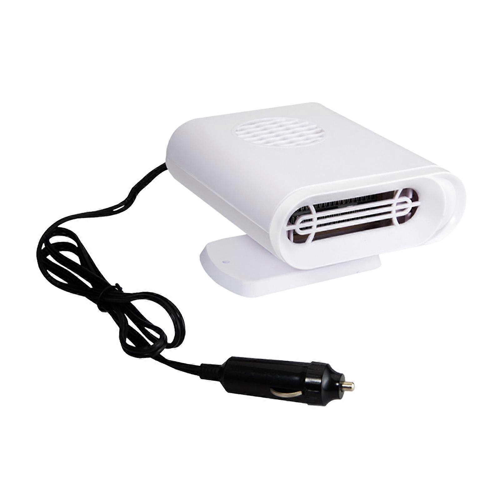 Car Fan Heater Heating Windscreen Defogger White Windshield Defrosting 360