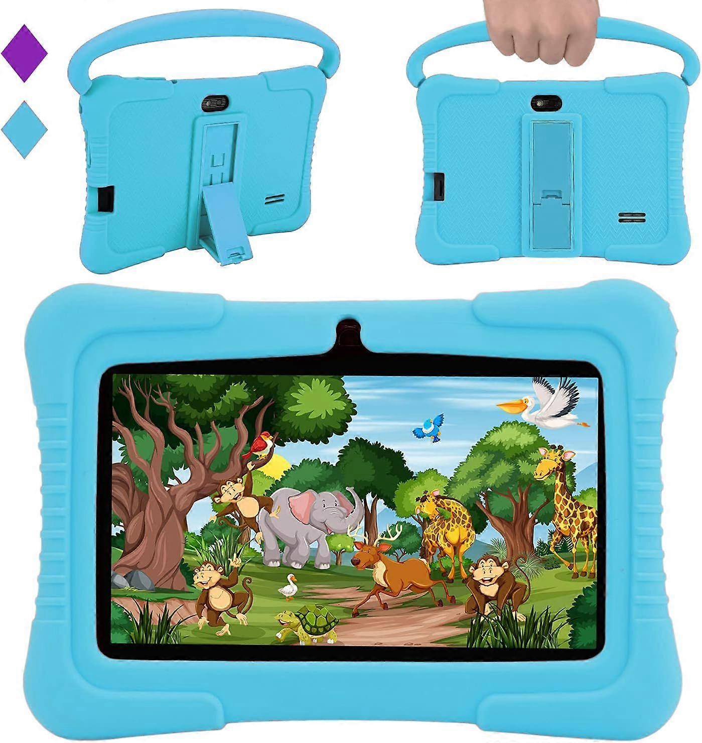 2025 New Kids Tablet 7 inch Android 12 Tablet for Kids, 4GB+32GB+512GB Expand, Quad-Core Processor,