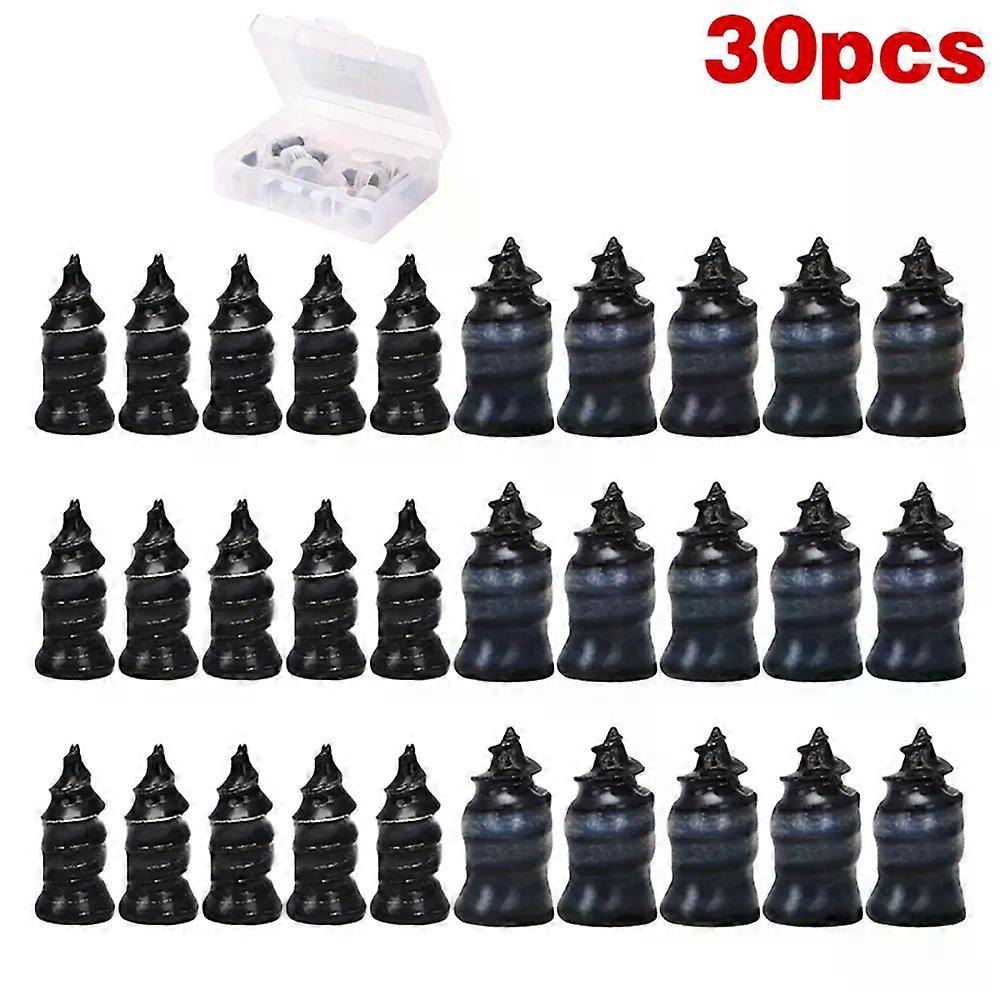 מסמרים לתיקון צמיגים ואקום לרכב לאופנוע 10/20/30/70PCS בורג צמיגים אוניברסלי כלי תיקון ללא צינורות אביזרי ערכת אביזר לרכב