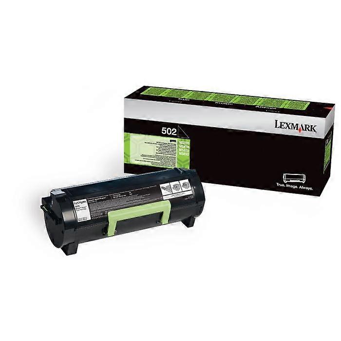 Κασέτα γραφίτη LEXMARK 502 - Τυπική χωρητικότητα 1.500 σελίδων - Συσκευασία του 1 - Μαύρο
