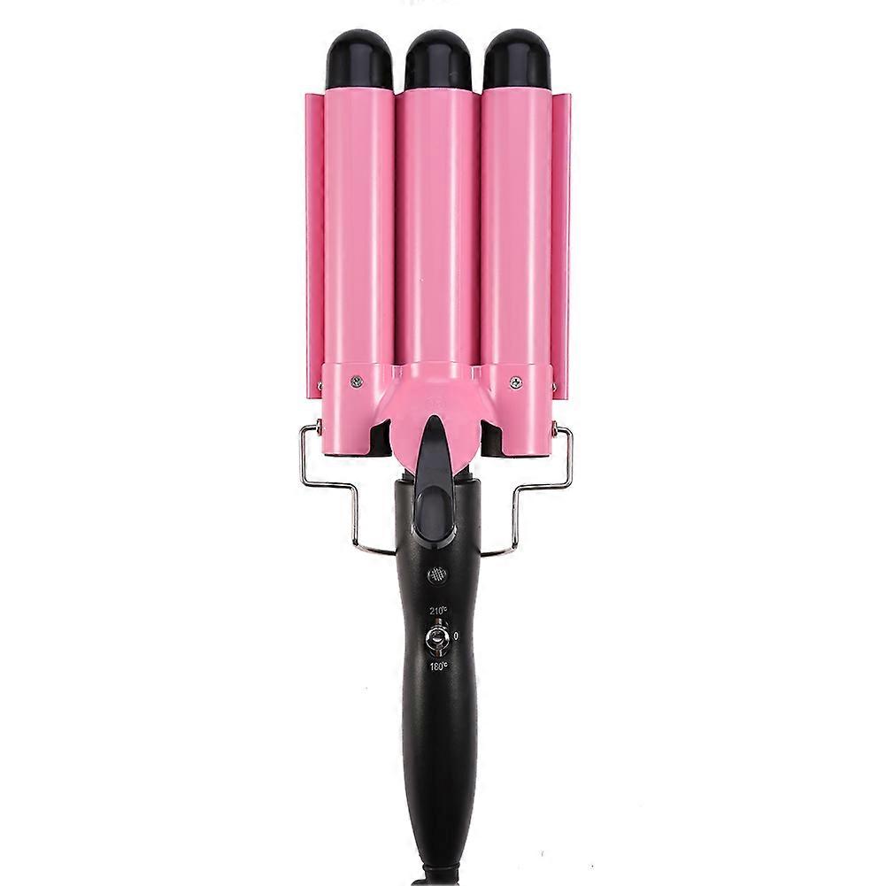 Three-barrel curling iron Tourmaline ceramic material, adjustable temperature