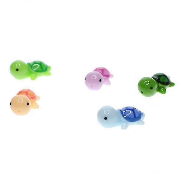 5X 5pcs Micro Landscape Decoration Turtle Miniature