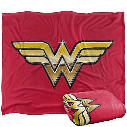 Wonder Woman Metal Logo Blanket