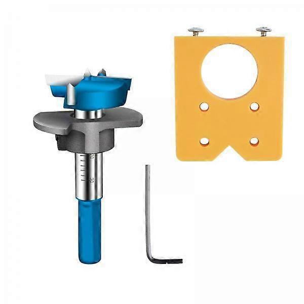 2x 35mm Concealed Hinge Jig DIY Tools Multifunction Adjustable Woodworking Hole