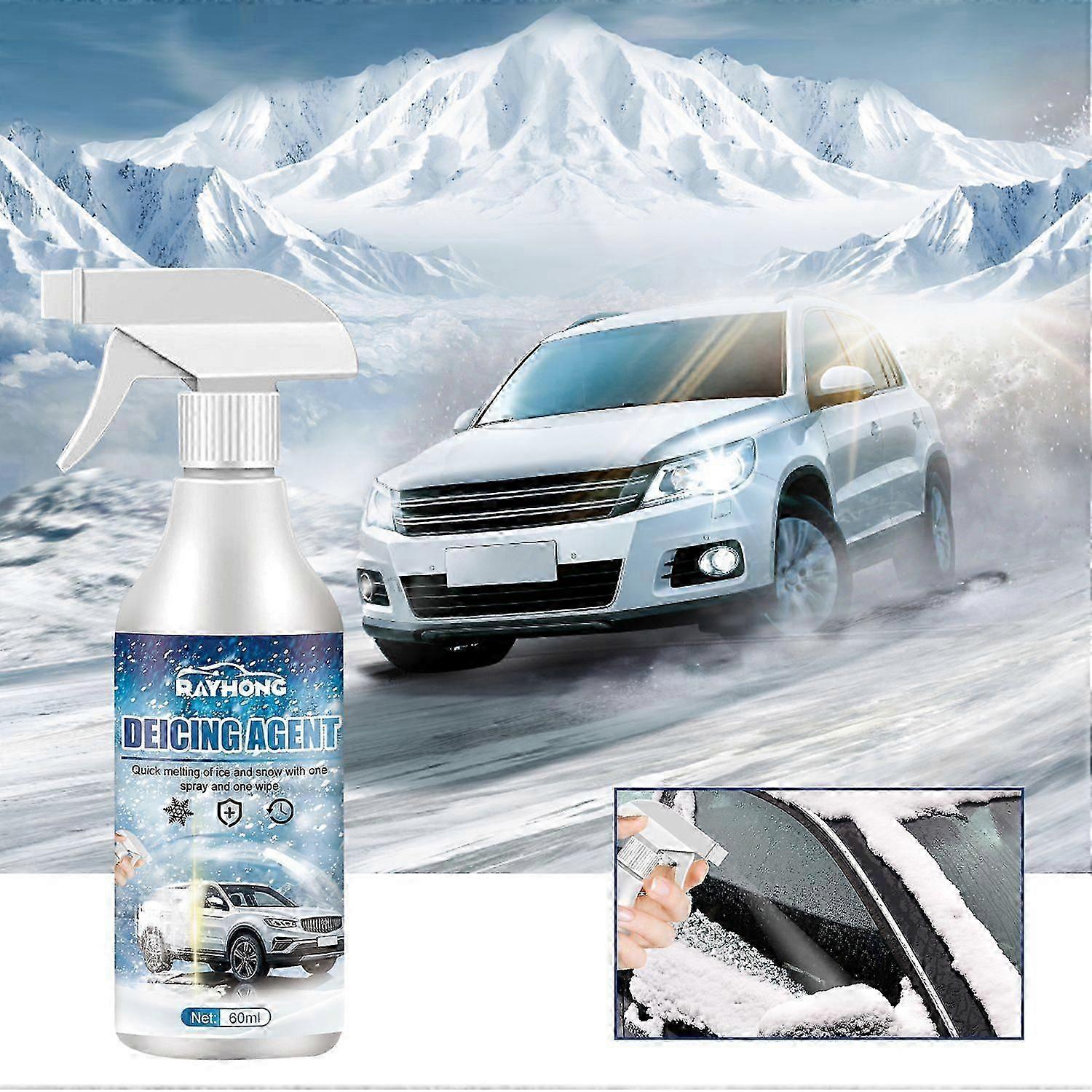 Rayhong Melting Snow Remover Quick Melting Snow Remover For Car Glass In Winter Front Windshield And