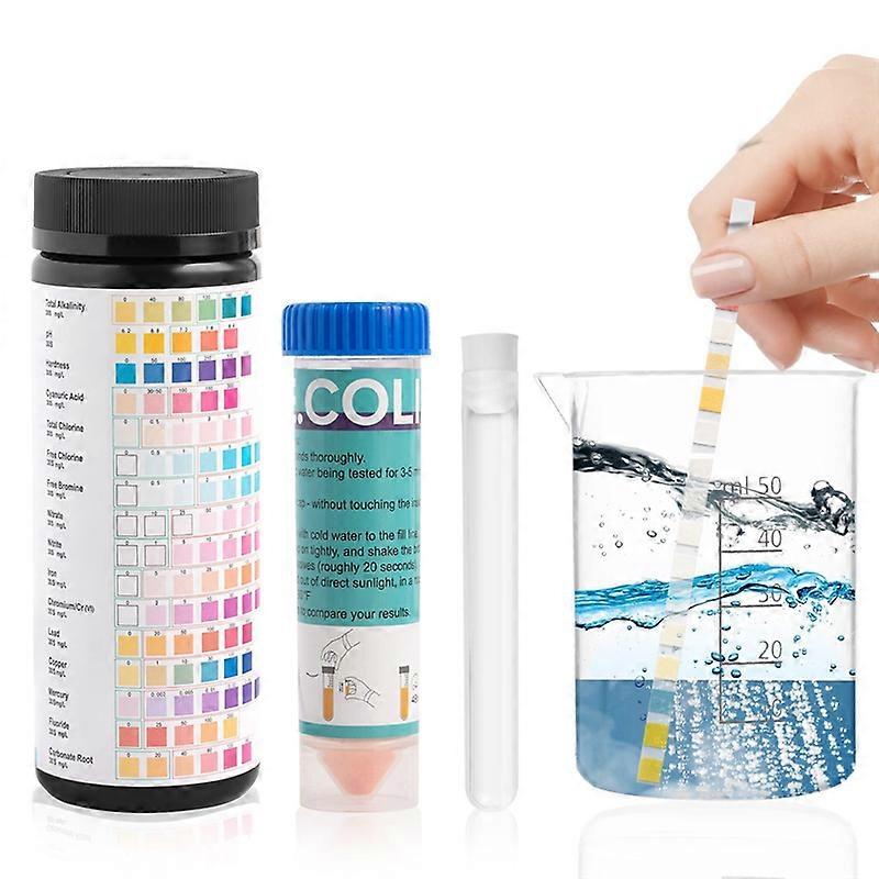 Drinking Water Test Kit Strip - 17 in 1 Water Test for Tap Well Water