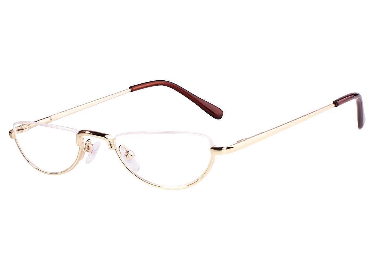 Half Moon Readers Half Rimless Reading Glasses