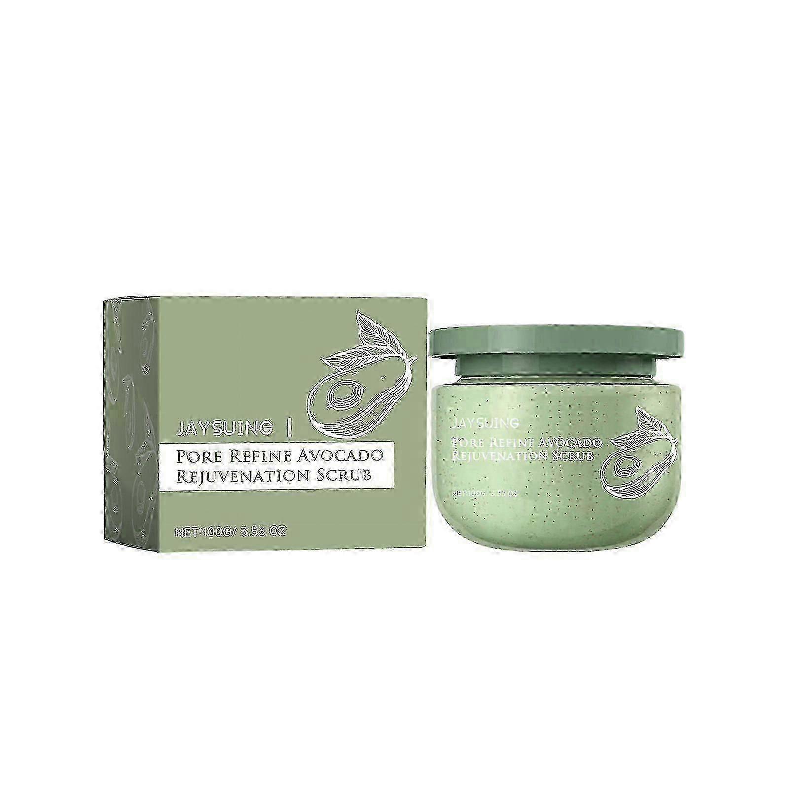 مقشر آيس كريم الأفوكادو ، مقشر كامل الجسم للتقشير للبشرة الميتة مقشر الجسم الناعم