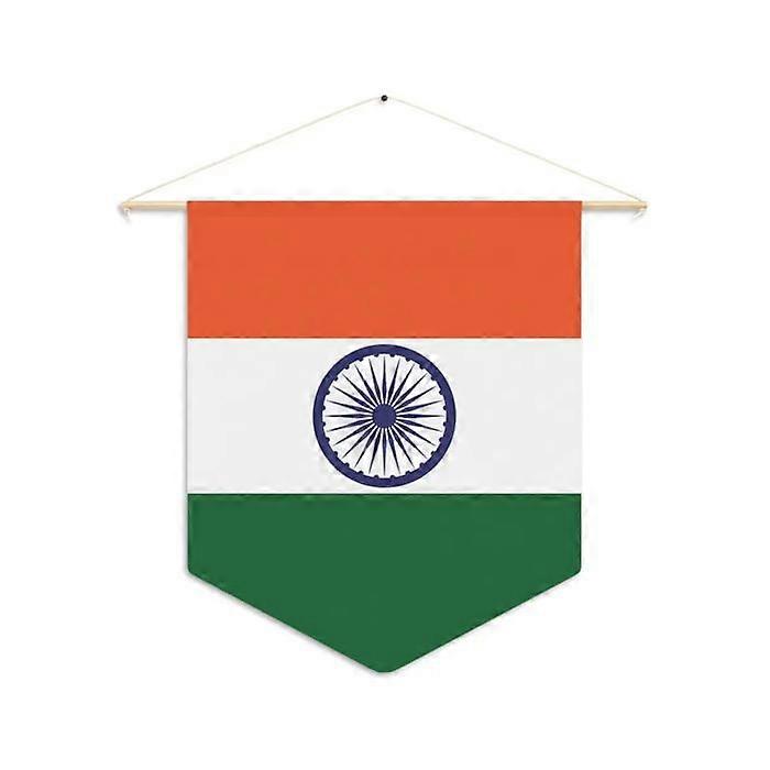 Flag - India - 30 x 45 cm - Polyester - Double-sided print - Accessories included
