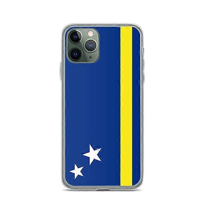 iPhone Case - Curaçao - Flag - Flexible - Multicolor - Transparent TPU