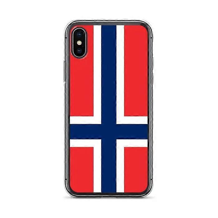 iPhone Case - Bouvet Island Flag - Vertical Model - Soft - Multicolor - Silicone