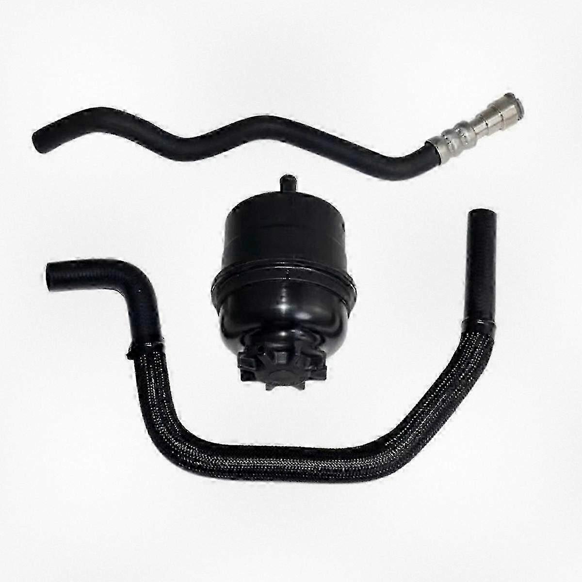 1Set Power Steering Hose and Fluid Reservoir Kit Compatible with Certain BMW Models E46 M52 M54