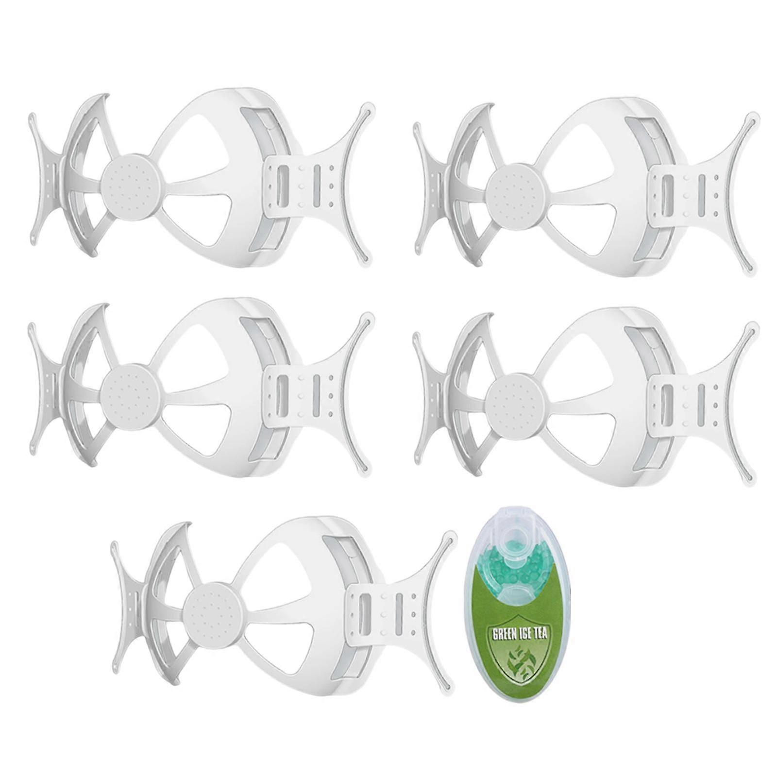 5Pcs Mask Holder Mask Inner Pad Bracket Breathable Breathing Space Suitable for