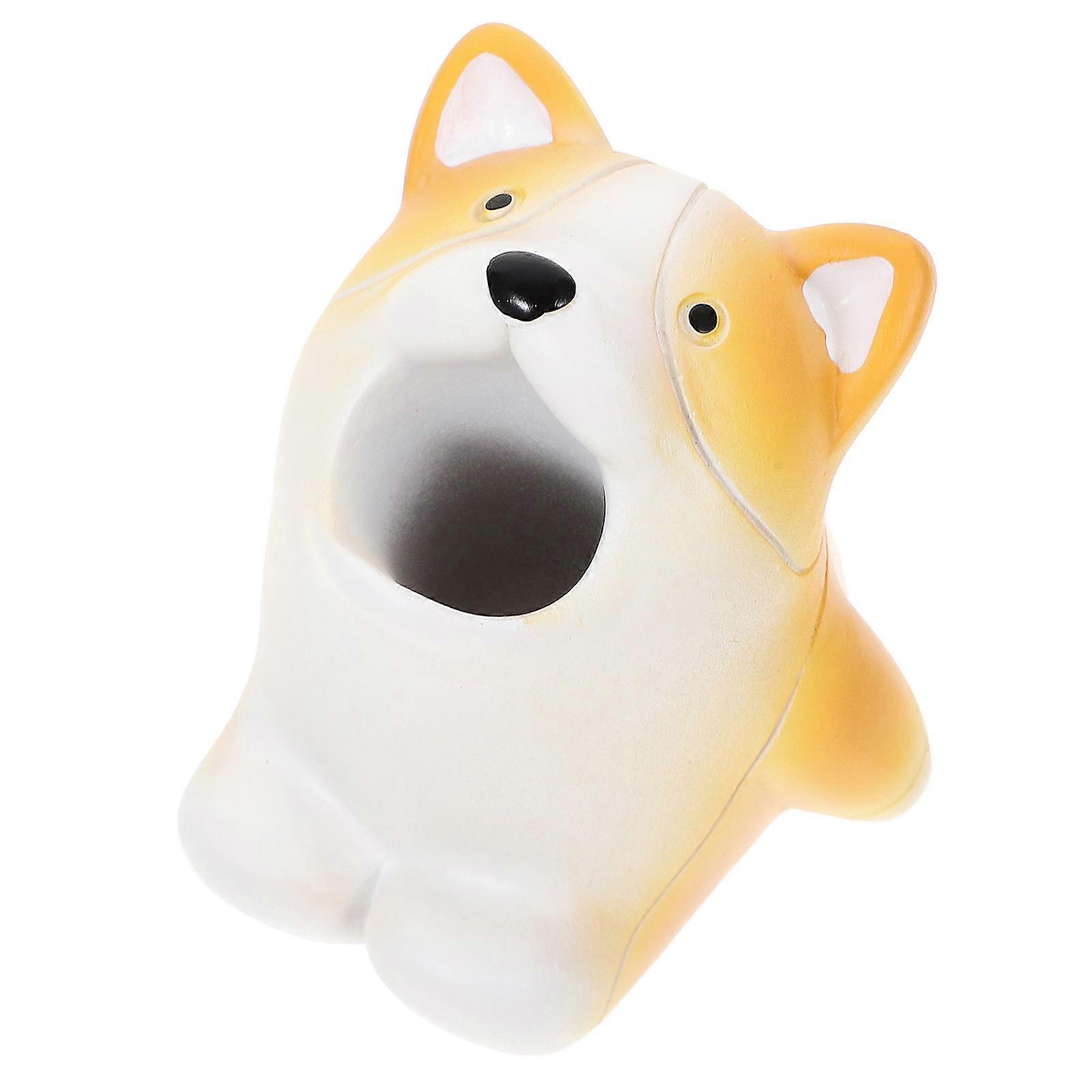 Cute Cartoon Dog Toothbrush Holder, Compact Bathroom Storage Cup for Home Decor and Bathroom Organization